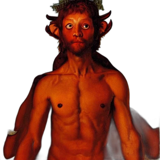 creature, animal, mask, staff transparent PNG cut-out