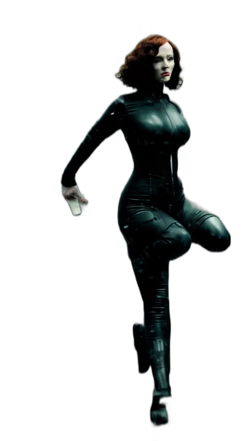 robot, dress, mask, staff transparent PNG cut-out