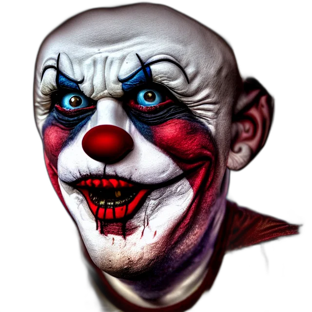 face, mask, creature, animal, photorealistic, comic book art, concept art, 3d render transparent PNG cut-out