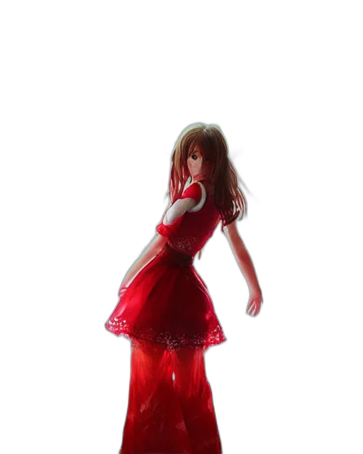 dress, bottle, robot, creature transparent PNG cut-out