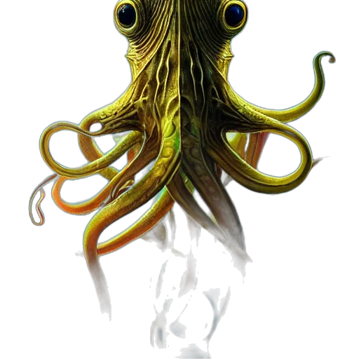 creature, staff, mask, animal, concept art, 3d render, photorealistic, fantasy art transparent PNG cut-out