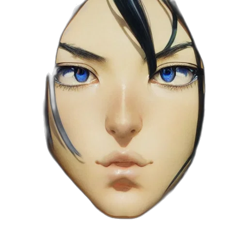 face, mask, crown, jewelry transparent PNG cut-out