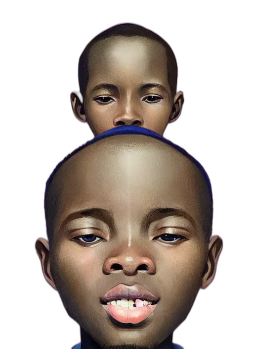 face, mask, crown, hat, photorealistic, concept art, 3d render, oil painting transparent PNG cut-out