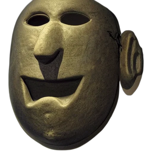 mask, face, jewelry, staff transparent PNG cut-out