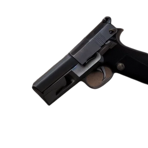 weapon, 3d render, gun transparent PNG cut-out