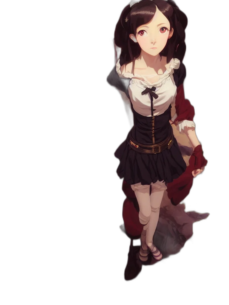 dress, staff, weapon, sword, fantasy art, concept art, pixel art, anime transparent PNG cut-out