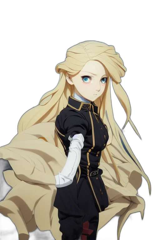 staff, dress, jacket, dragon, pixel art, concept art, anime, fantasy art transparent PNG cut-out