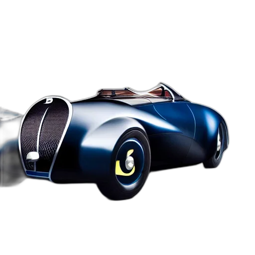 car, 3d render, concept art, photorealistic, futuristic, bugatti, type, atlantic transparent PNG cut-out