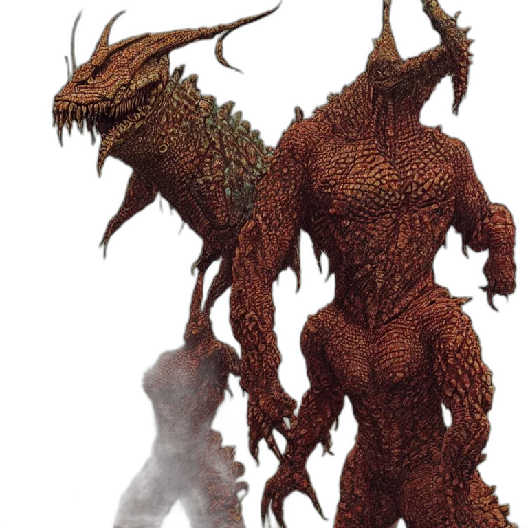dragon, creature, staff, concept art, fantasy art, 3d render, pixel art, full transparent PNG cut-out