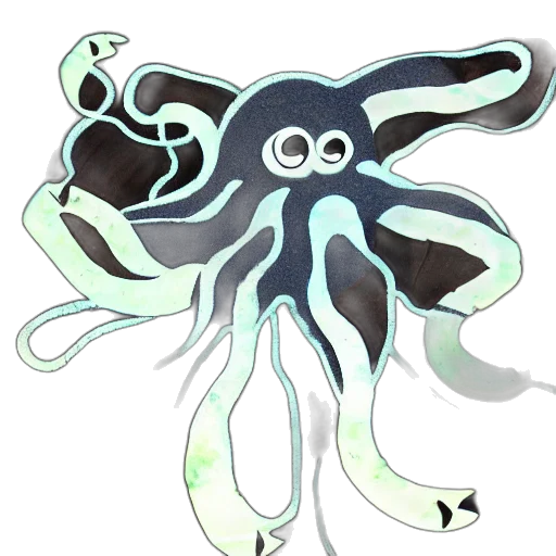 creature, animal, mask, hair, concept art, pixel art, watercolor, fantasy art transparent PNG cut-out
