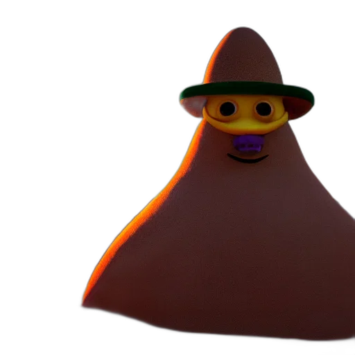 hat, mask, staff, umbrella transparent PNG cut-out