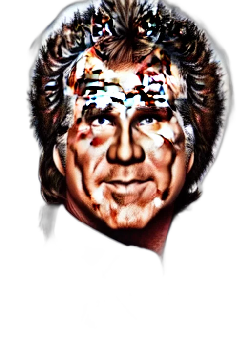 face, mask, hair, cartoon transparent PNG cut-out