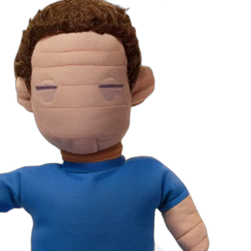 3d render, cartoon, mark, zuckerberg transparent PNG cut-out