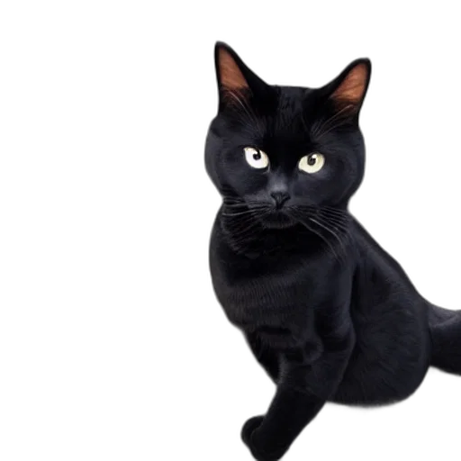 animal, staff, creature, cat, wearing, black, suit transparent PNG cut-out