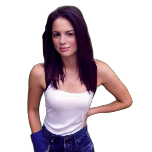 jacket, hair, dress, face transparent PNG cut-out
