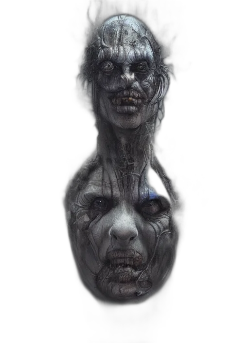 mask, face, creature, hair transparent PNG cut-out