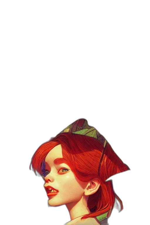 hat, crown, face, staff transparent PNG cut-out
