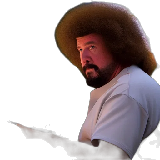 hat, hair, staff, face transparent PNG cut-out