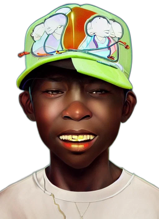 face, hat, crown, animal, concept art, photorealistic, cartoon, 3d render transparent PNG cut-out