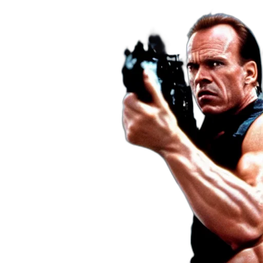 weapon, photorealistic, film, still transparent PNG cut-out