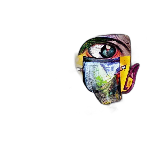 mask, face, robot, hat transparent PNG cut-out