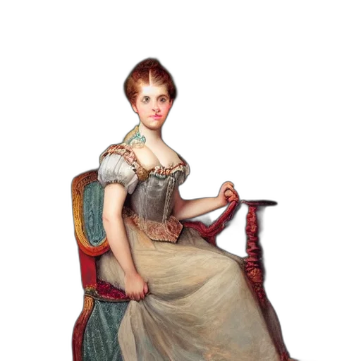 dress, staff, jewelry, furniture transparent PNG cut-out