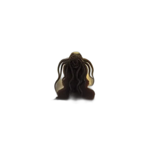 hair, jewelry, crown, staff, 3d render, digital, painting, gigantic transparent PNG cut-out