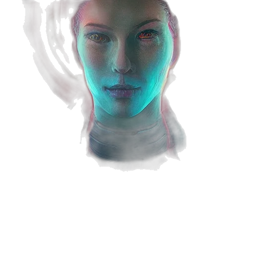 face, mask, robot, creature transparent PNG cut-out