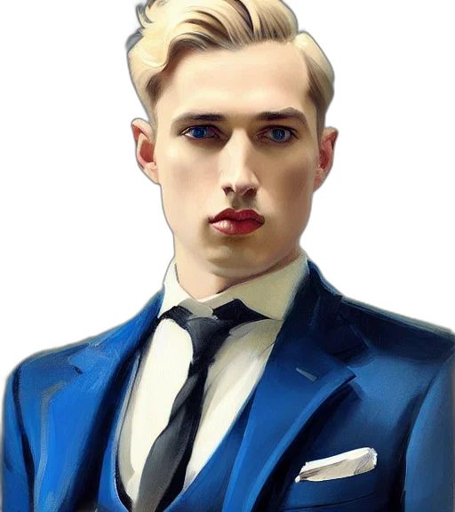 face, jacket, robot, photorealistic transparent PNG cut-out