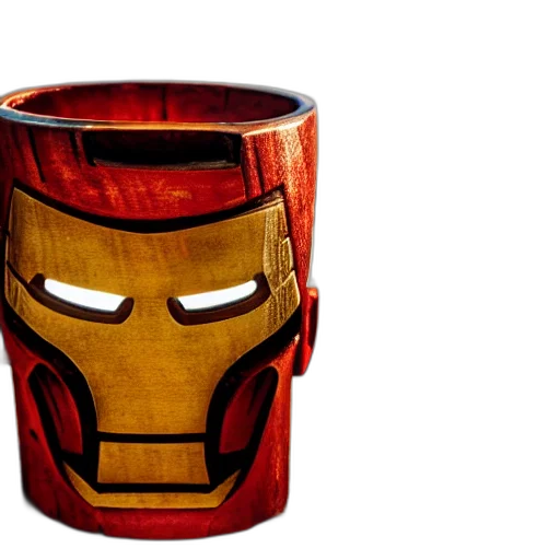 mask, comic book art, 3d render, closeup transparent PNG cut-out