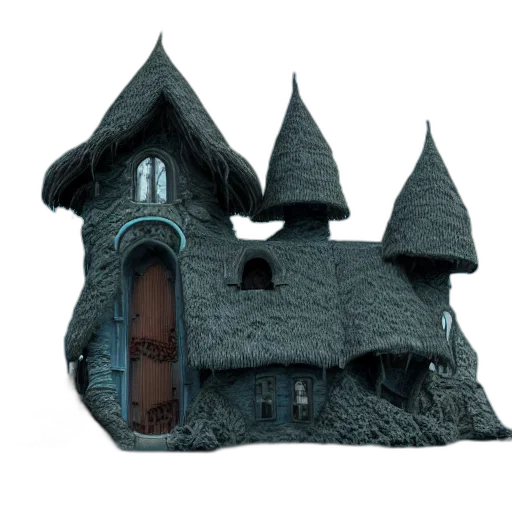 building, 3d render, concept art, fantasy art transparent PNG cut-out