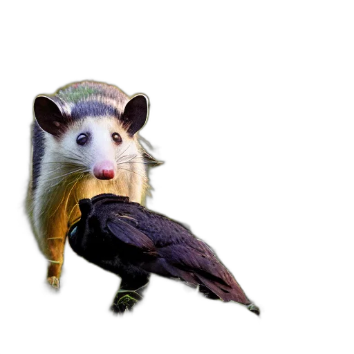 hat, animal, creature, dragon, concept art, 3d render, photorealistic, two transparent PNG cut-out