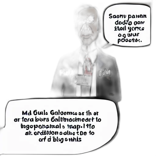 staff, cartoon, comic book art, saul, goodman, political transparent PNG cut-out
