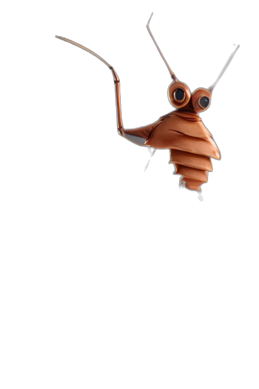 creature, animal, staff, robot, 3d render, concept art, photorealistic, cartoon transparent PNG cut-out