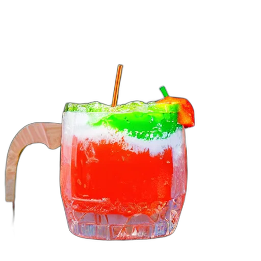 food, bottle, staff, weapon, 3d render, photorealistic, neon, colorful transparent PNG cut-out