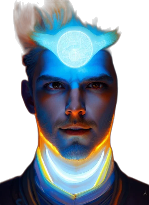 face, robot, mask, staff transparent PNG cut-out