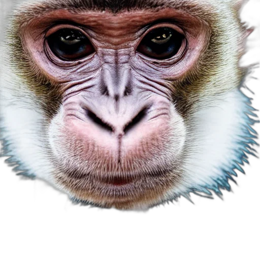 animal, face, mask, creature, photorealistic, 3d render, concept art, oil painting transparent PNG cut-out