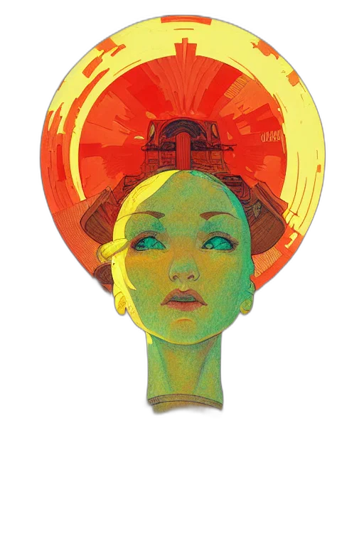 hat, crown, umbrella, face transparent PNG cut-out