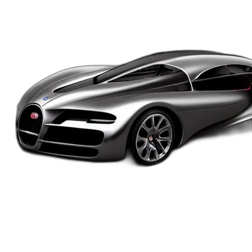 car, 3d render, concept art, photorealistic, pencil sketch, bugatti, type, atlantic transparent PNG cut-out