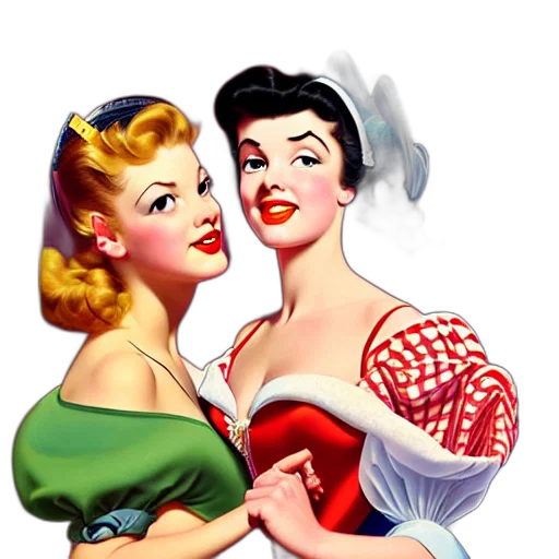 dress, food, cartoon, photorealistic transparent PNG cut-out