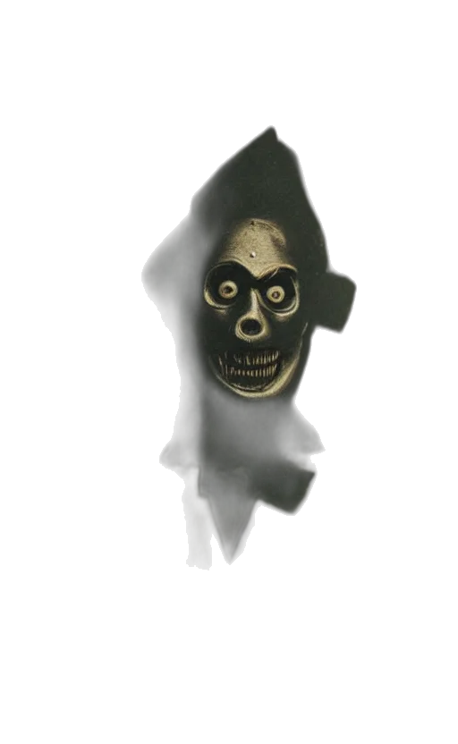 mask, face, staff, creature transparent PNG cut-out