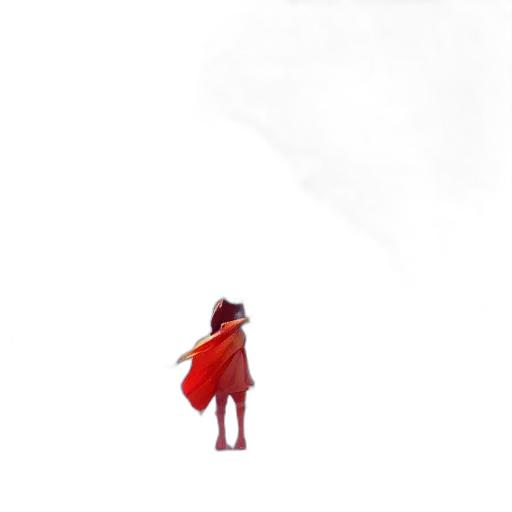 dress, umbrella, hat, jacket transparent PNG cut-out