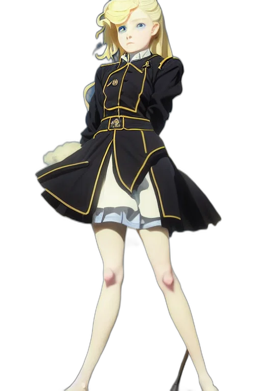 dress, staff, crown, jacket transparent PNG cut-out