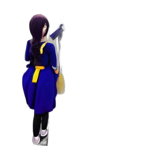 staff, jacket, dress, 3d render, concept art, anime, pixel art, outer space transparent PNG cut-out