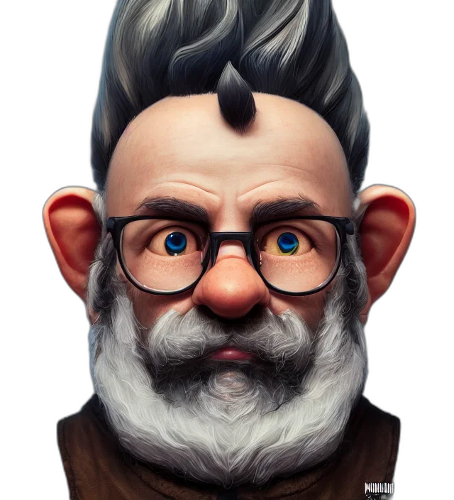 face, staff, mask, photorealistic, fantasy art, concept art, 3d render, portrait transparent PNG cut-out