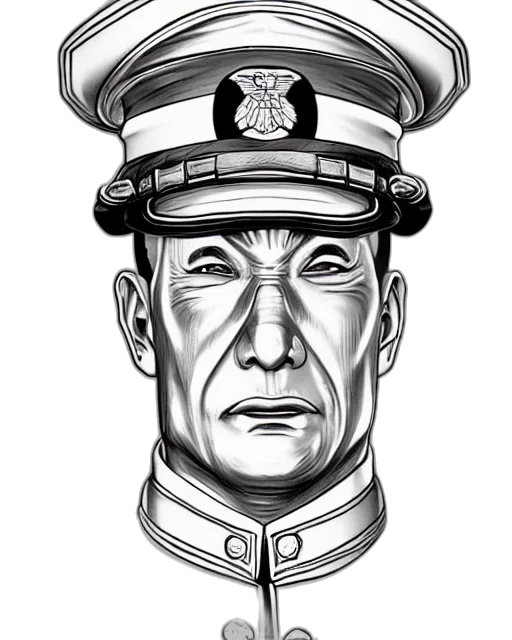staff, face, pencil sketch, cartoon, comic book art, photorealistic, highly, detailed transparent PNG cut-out