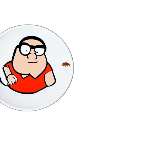 food, staff, cartoon, concept art, comic book art, pixel art, peter, griffin transparent PNG cut-out