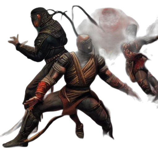 mask, staff, creature, sword transparent PNG cut-out