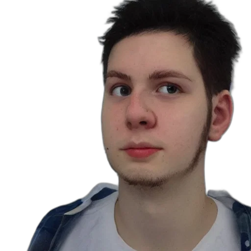 face, staff, hair, creature transparent PNG cut-out