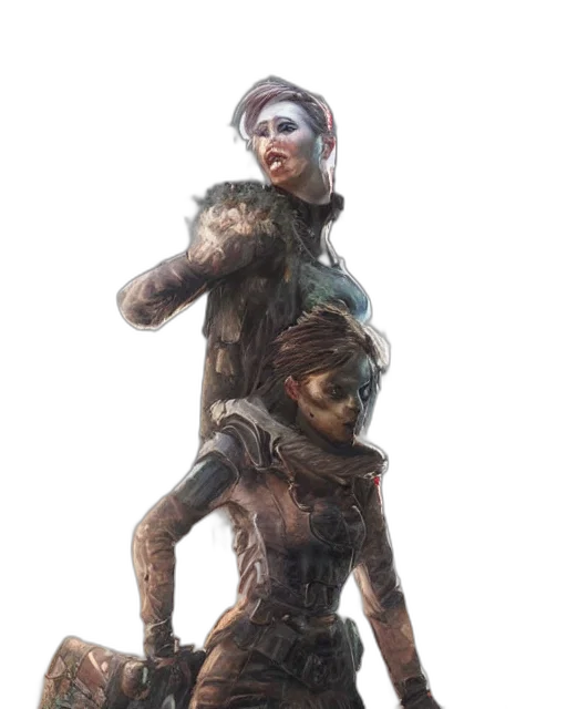 robot, staff, creature, mask, concept art, 3d render, comic book art, cyberpunk transparent PNG cut-out
